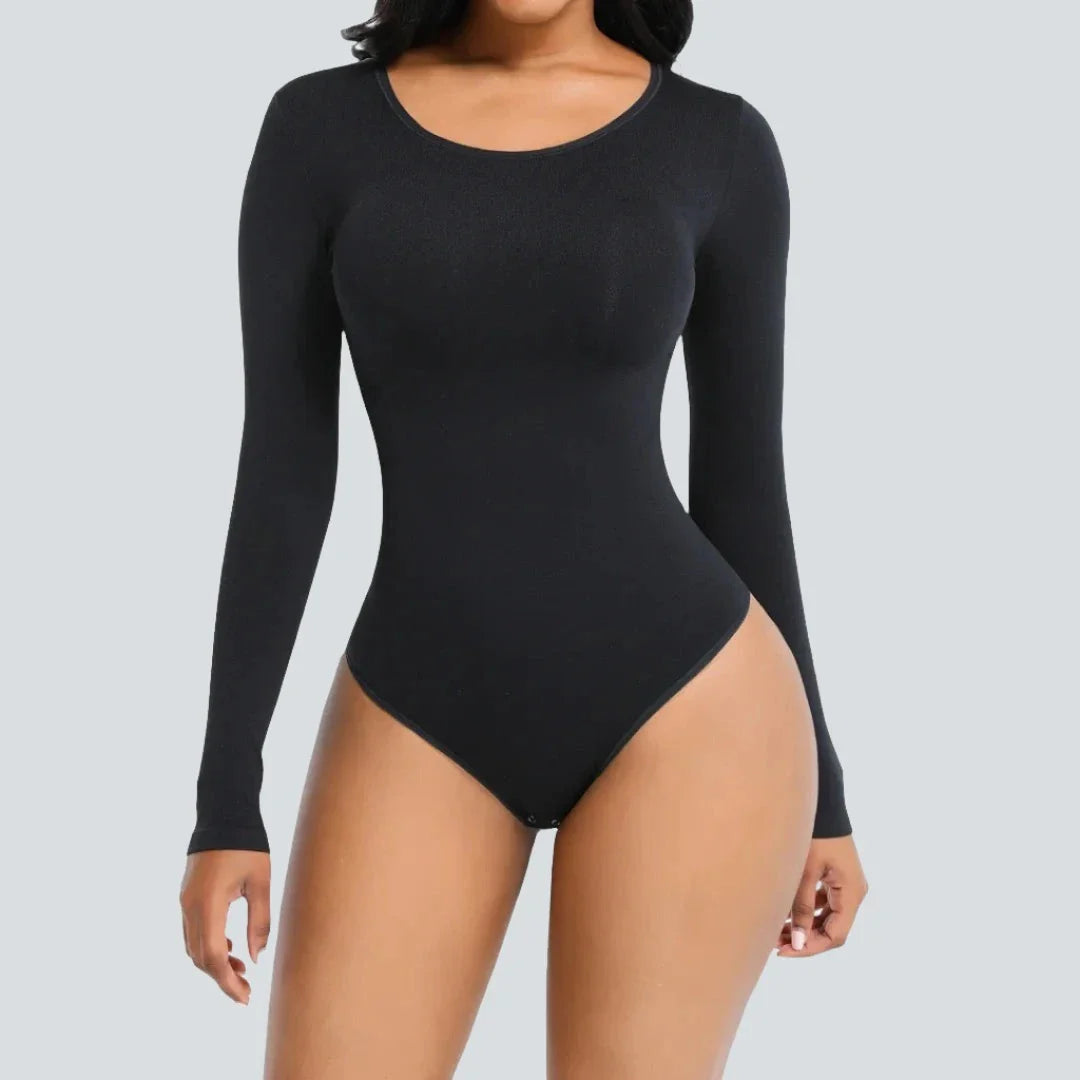 Long Sleeve Tummy Control Bodysuit (Bundle)