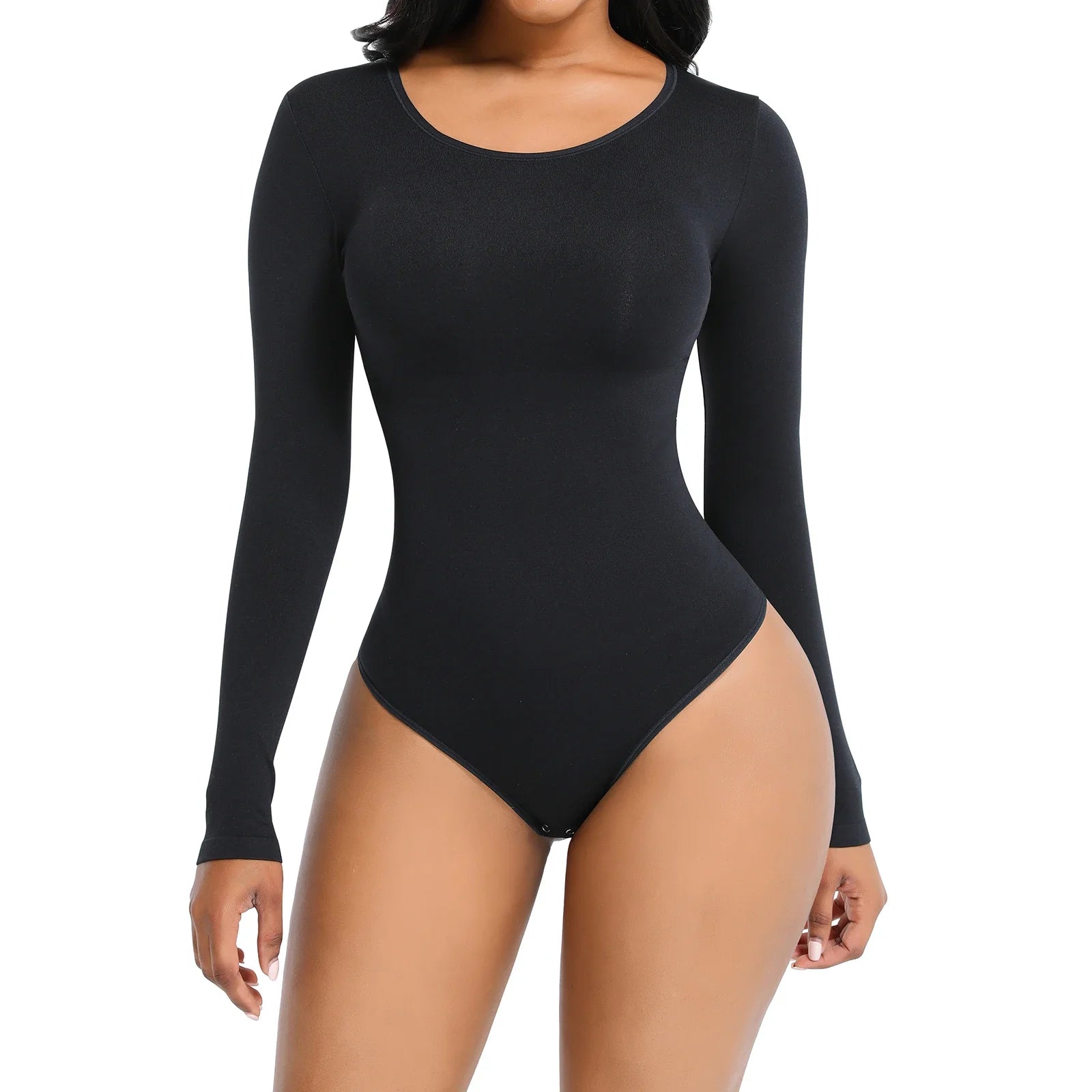 Long Sleeve Tummy Control Bodysuit (Bundle)