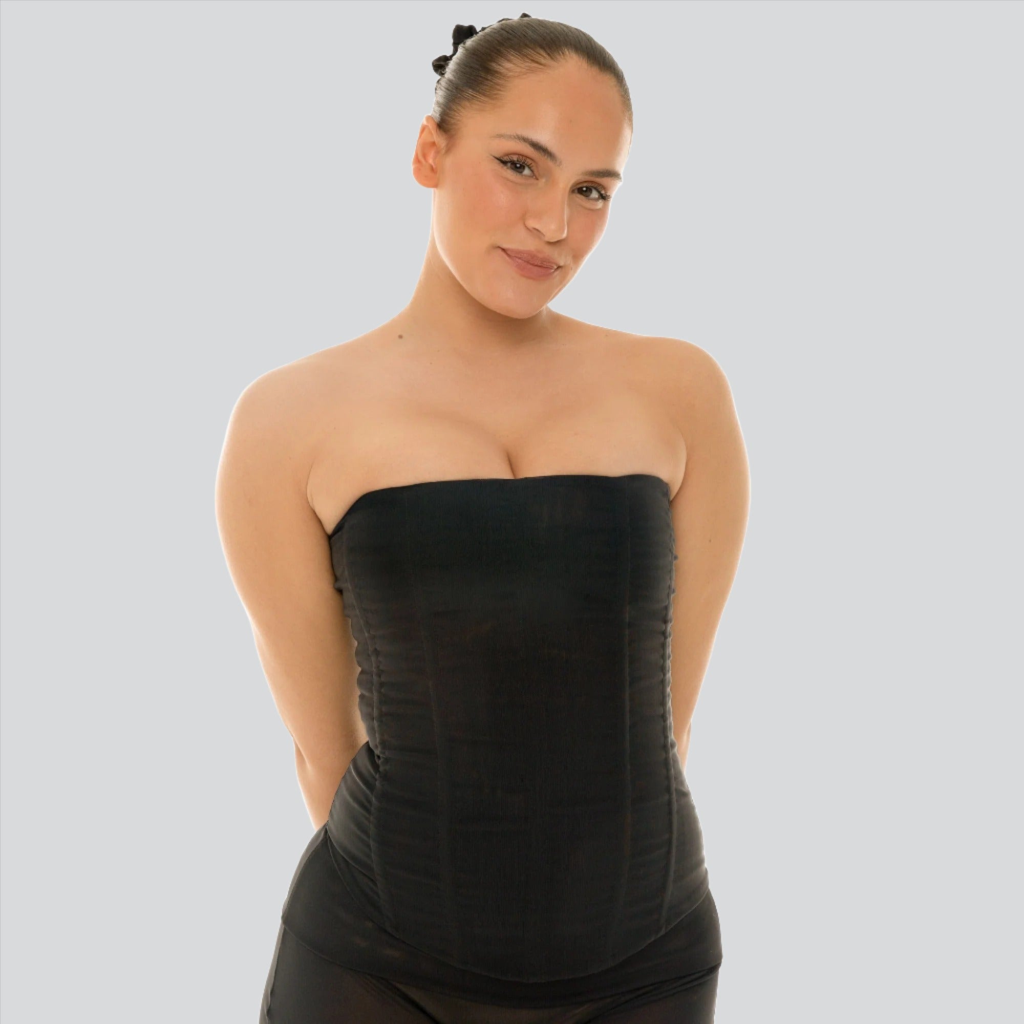 Alluro Strapless Corset Top